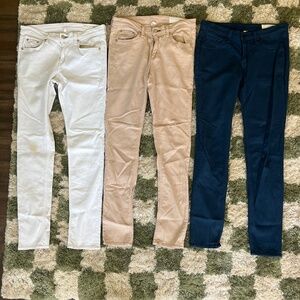 rag & bone skinny jeans bundle